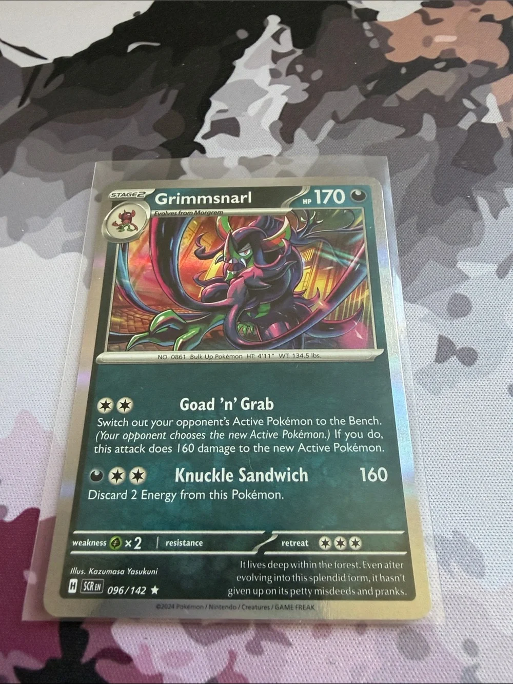 Grimmsnarl Holo Pokémon Card Mini Lot | 2 Holo Cards ✨5/$25✨